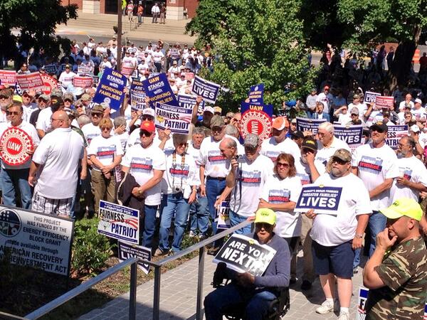 Mine Workers Arrested Protesting Coal Company Trying To Eliminate Their Retirement Benefits